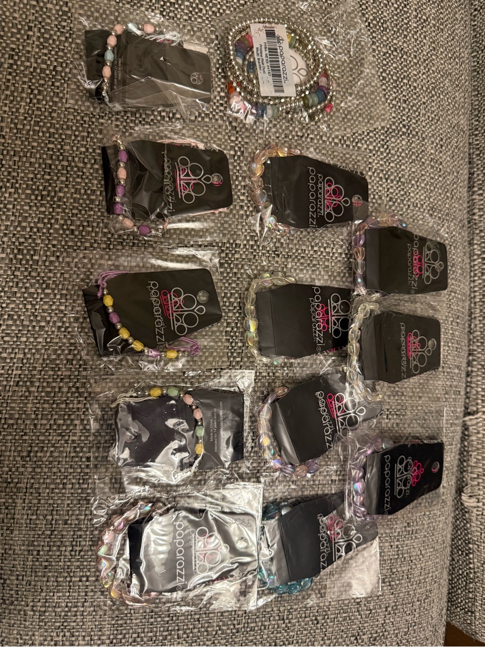 NWT Lot of 13 Paparazzi Assorted Beaded Bracelets - Multicolor